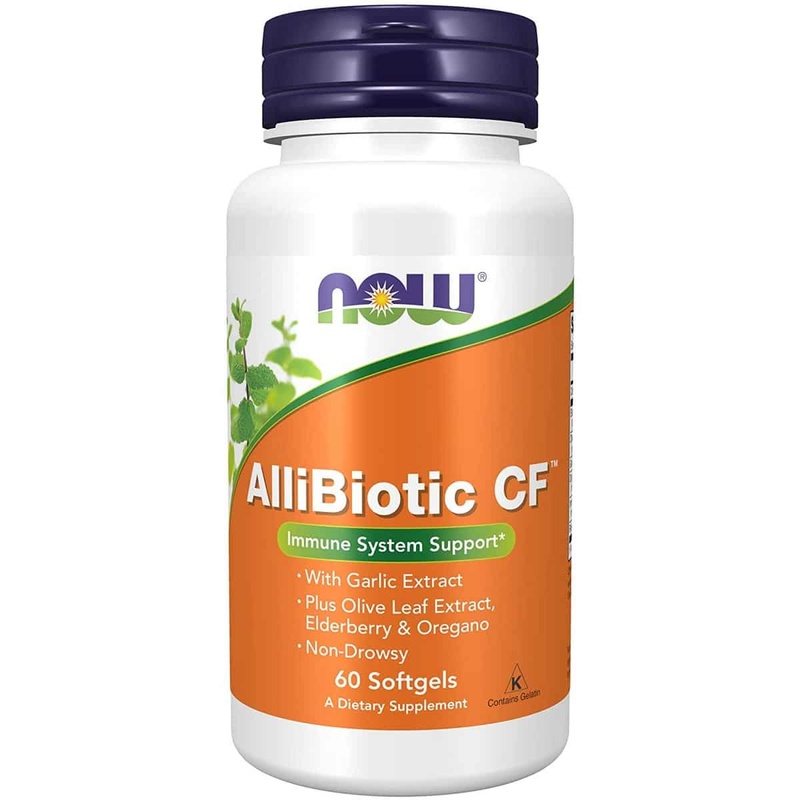 NOW Foods Allibiotic CF (60 softgels)