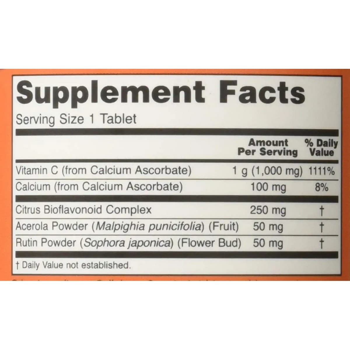 NOW Foods - C-1000 Buffered C Sustained Release (180 tablets)