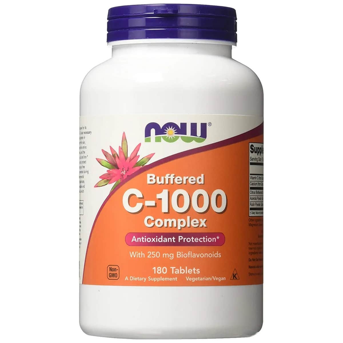 NOW Foods - C-1000 Buffered C Sustained Release (180 tablets)