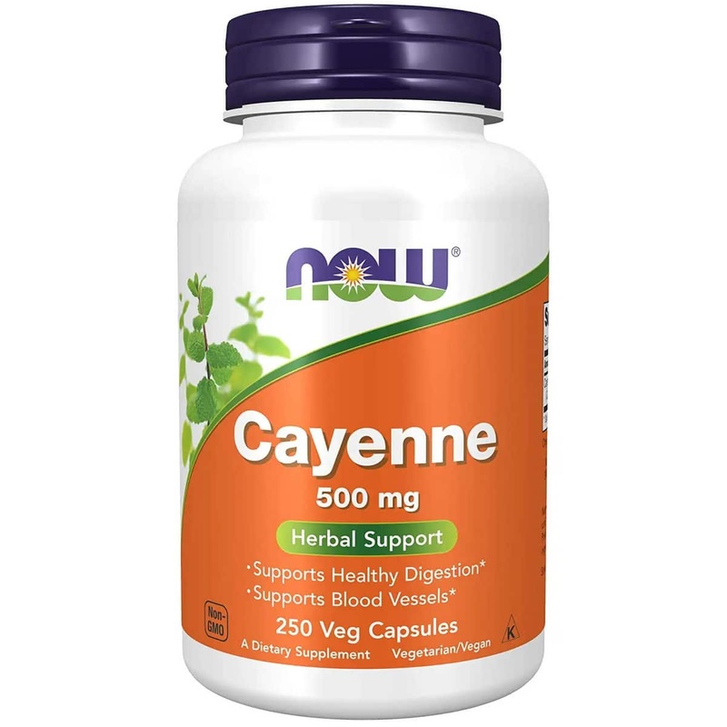 NOW Foods Cayenne 500mg (250 capsules)