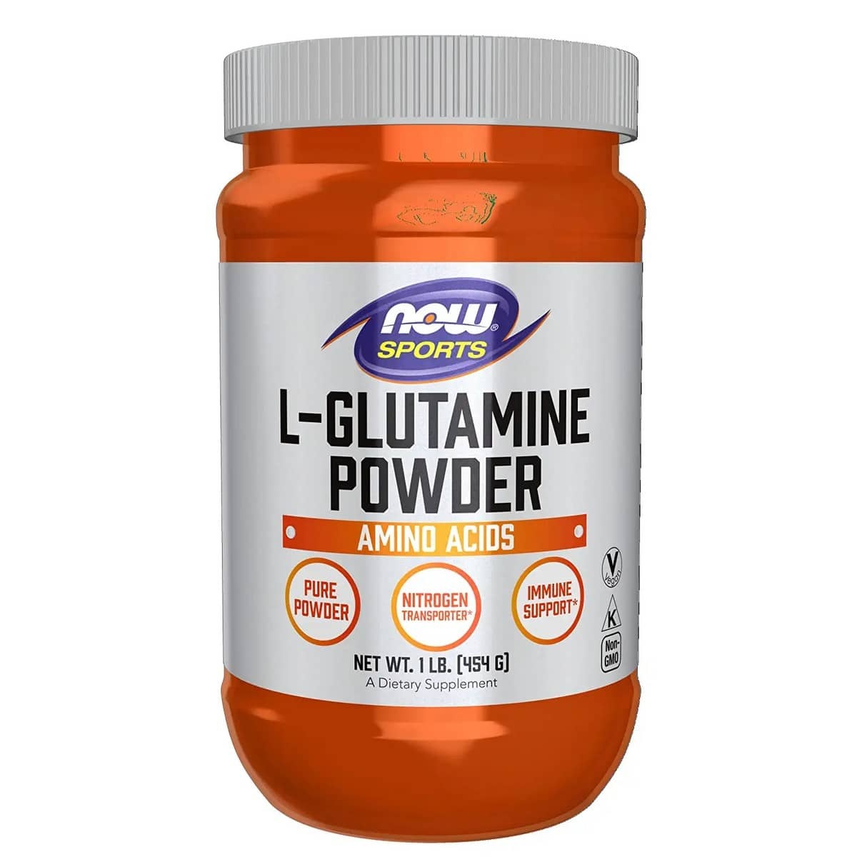 NOW Foods L-Glutamine Pure Powder (454 grams)