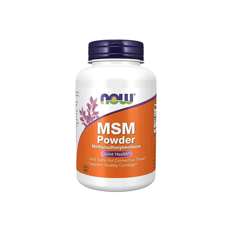 NOW Foods MSM Pure Powder, 8 ounce (227 grams)