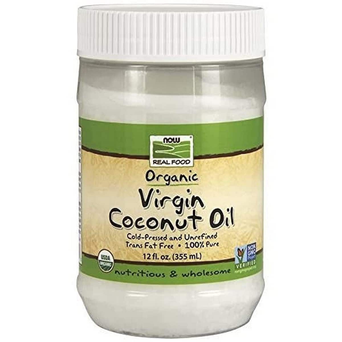 NOW Foods Organic Virgin Coconut Oil (355 ml)