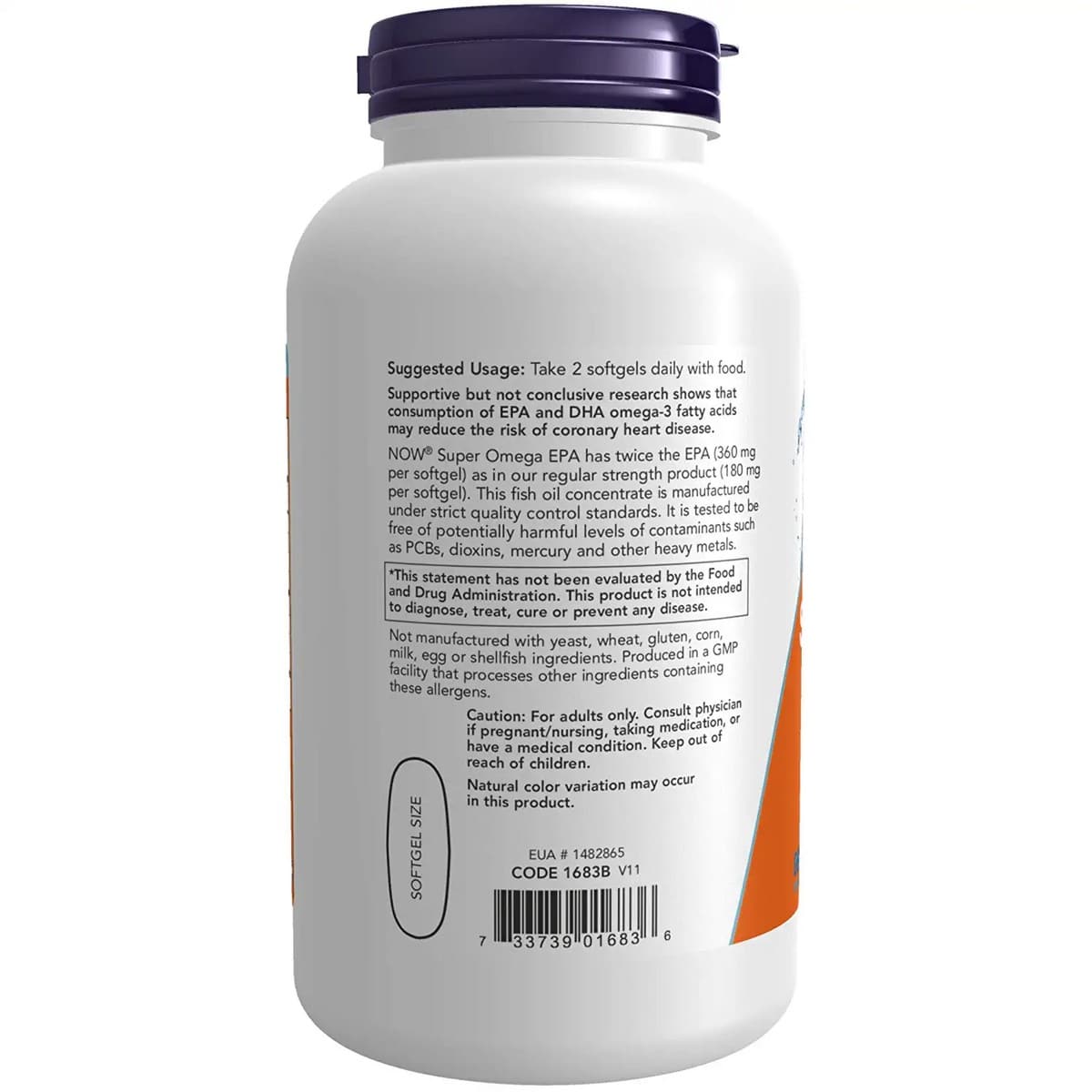 NOW Foods Super Omega EPA (240 softgels)