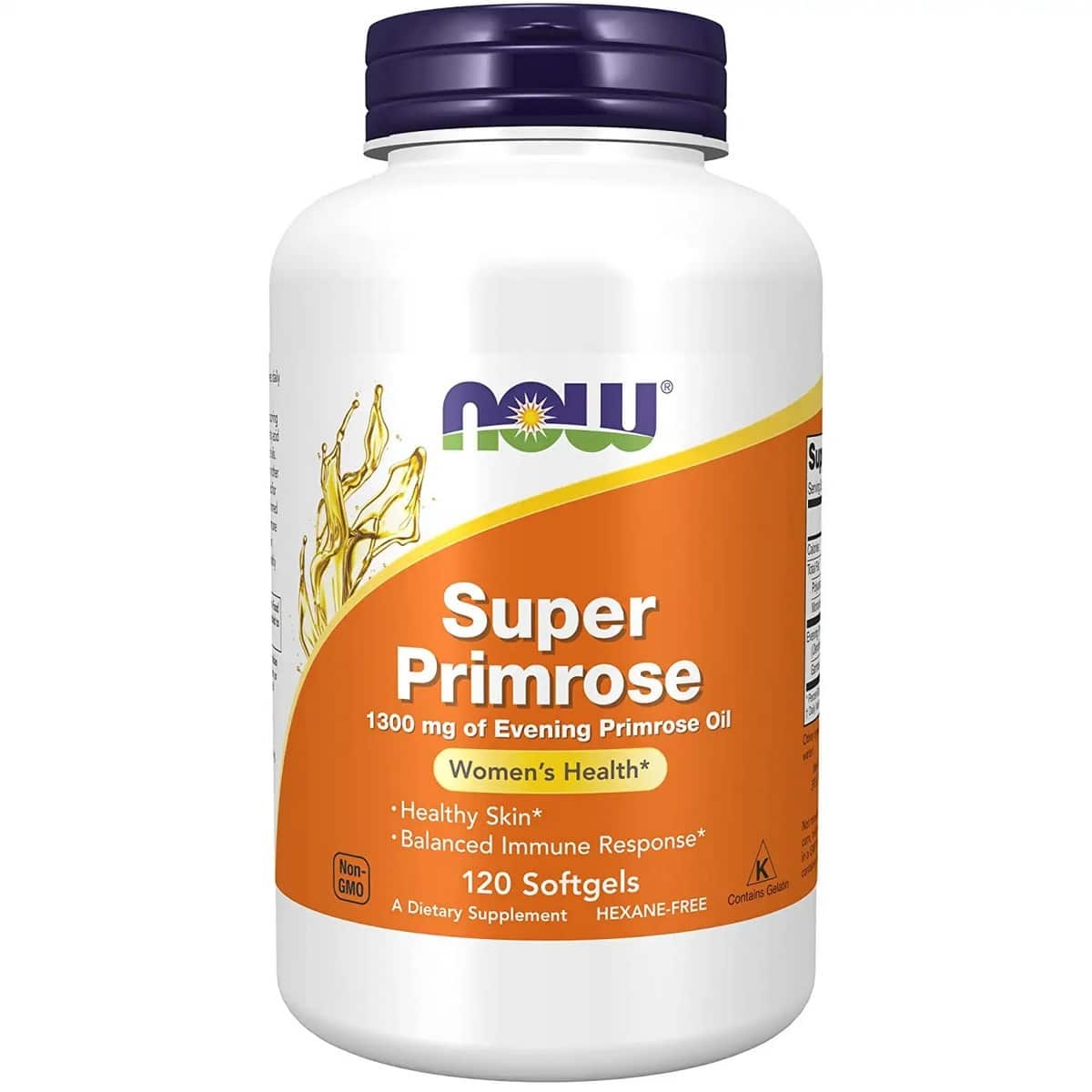 NOW Foods Super Primrose 1300Mg (120 Softgels)