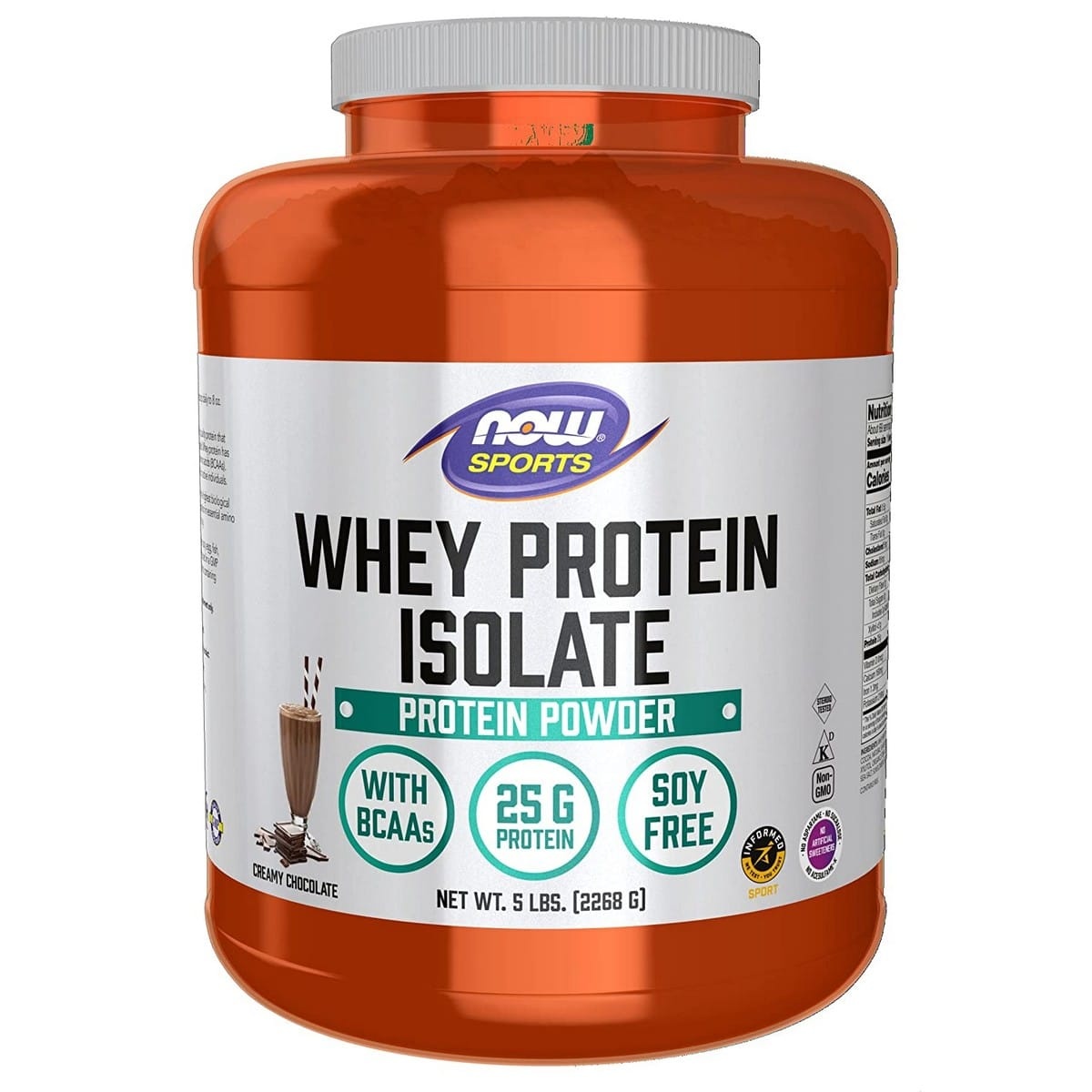 NOW Foods Whey Protein Isolate Jar (2268 grams)