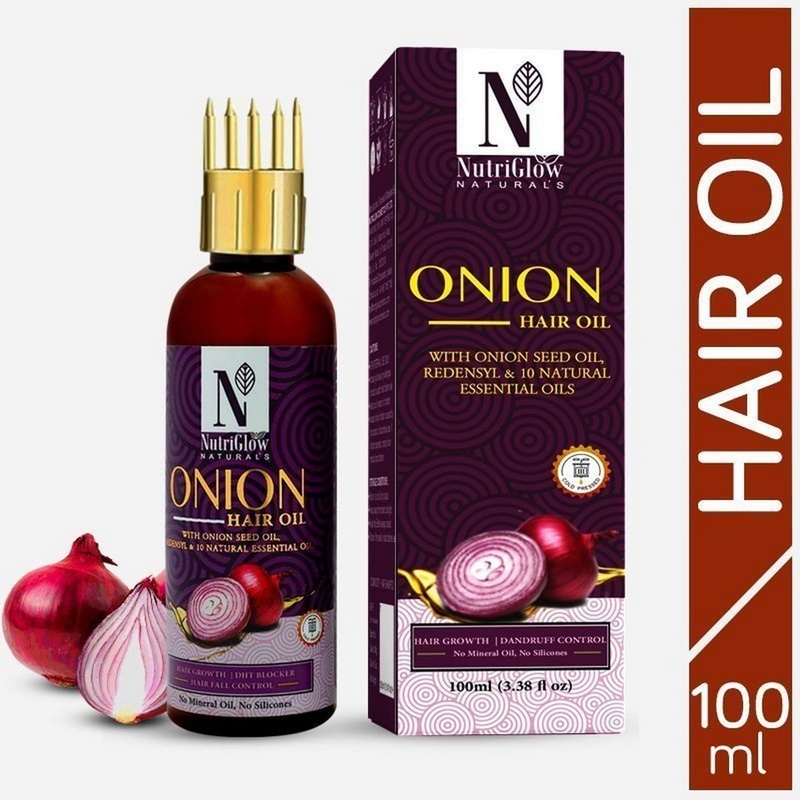 Nutriglow Natural Onion Hair Oil (100 ml)