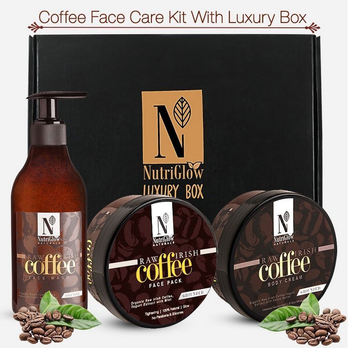 Nutriglow Nature Inspired Coffee Gift Kit (700 gm)