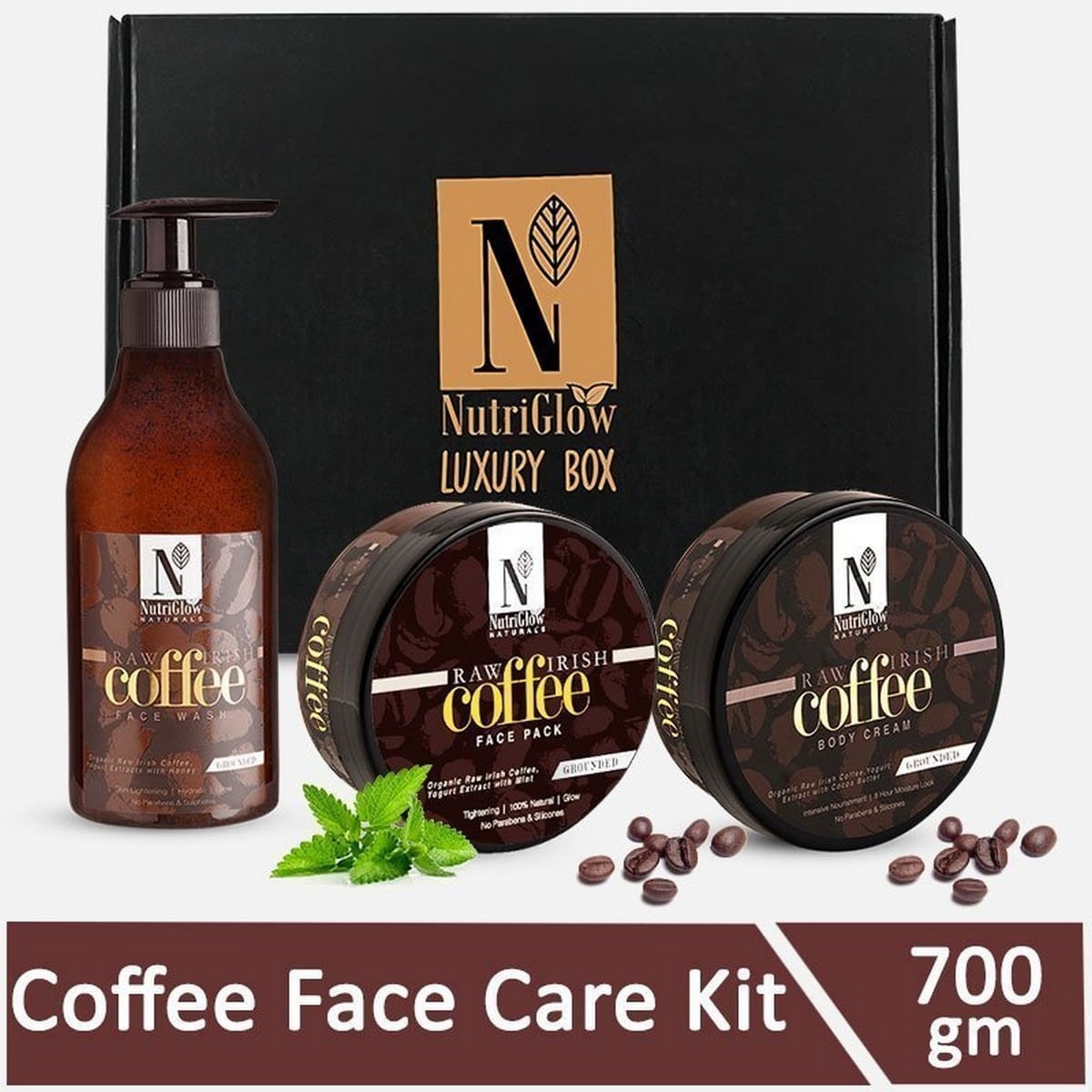 Nutriglow Nature Inspired Coffee Gift Kit (700 gm)