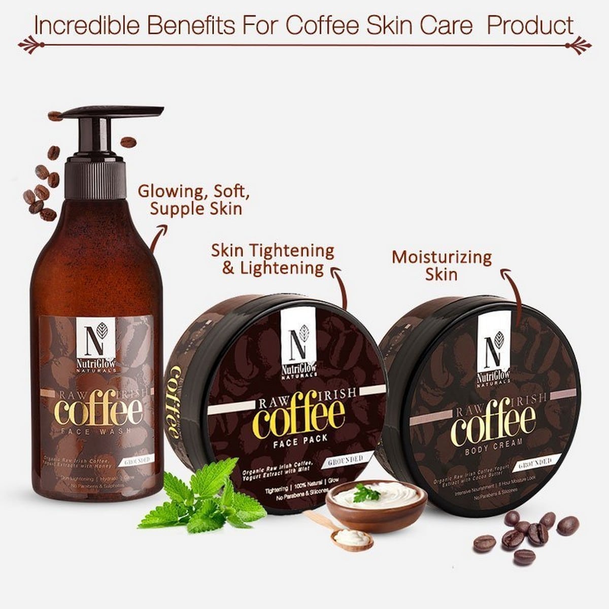 Nutriglow Nature Inspired Coffee Gift Kit (700 gm)