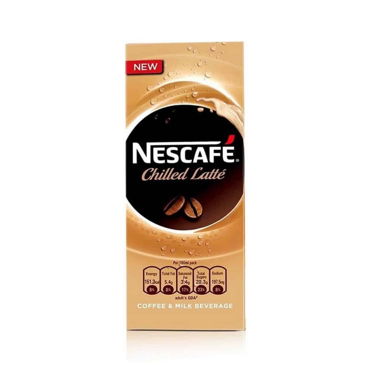 Nescafe Chilled Latte Coffee (180ml)