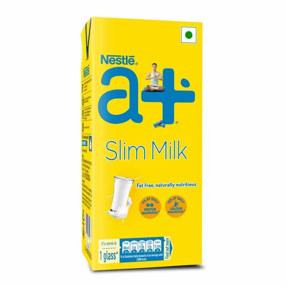 Nestle A+ Slim Fat-Free Milk (1 Litre)