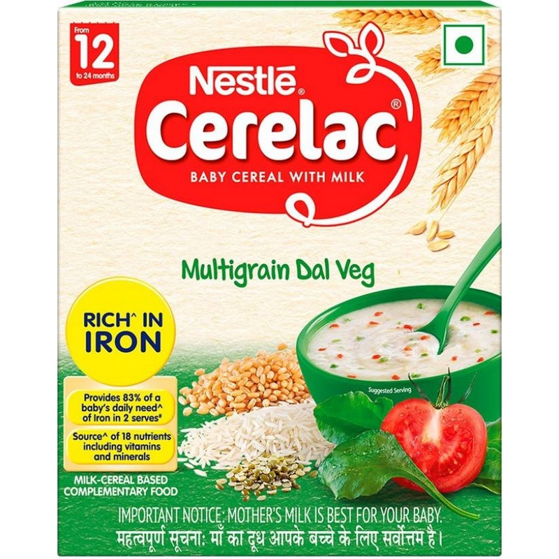 Nestle Cerelac Multi Grain Dal Veg CerealÂ Â (300 grams )
