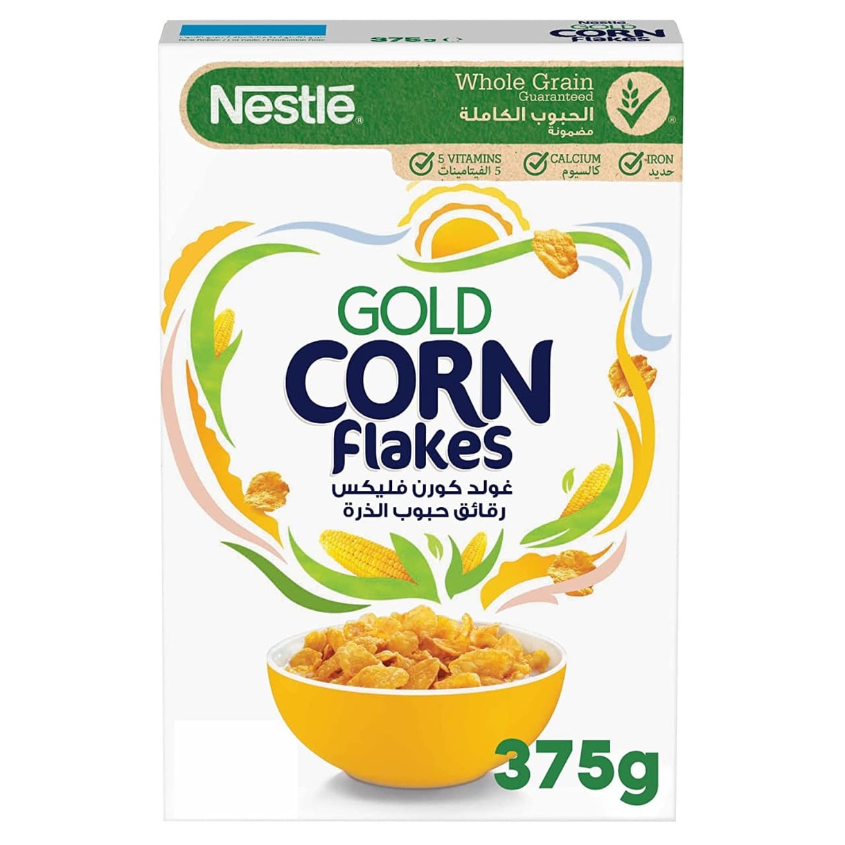 Nestle Gold Corn Flakes Cereal (375 grams)