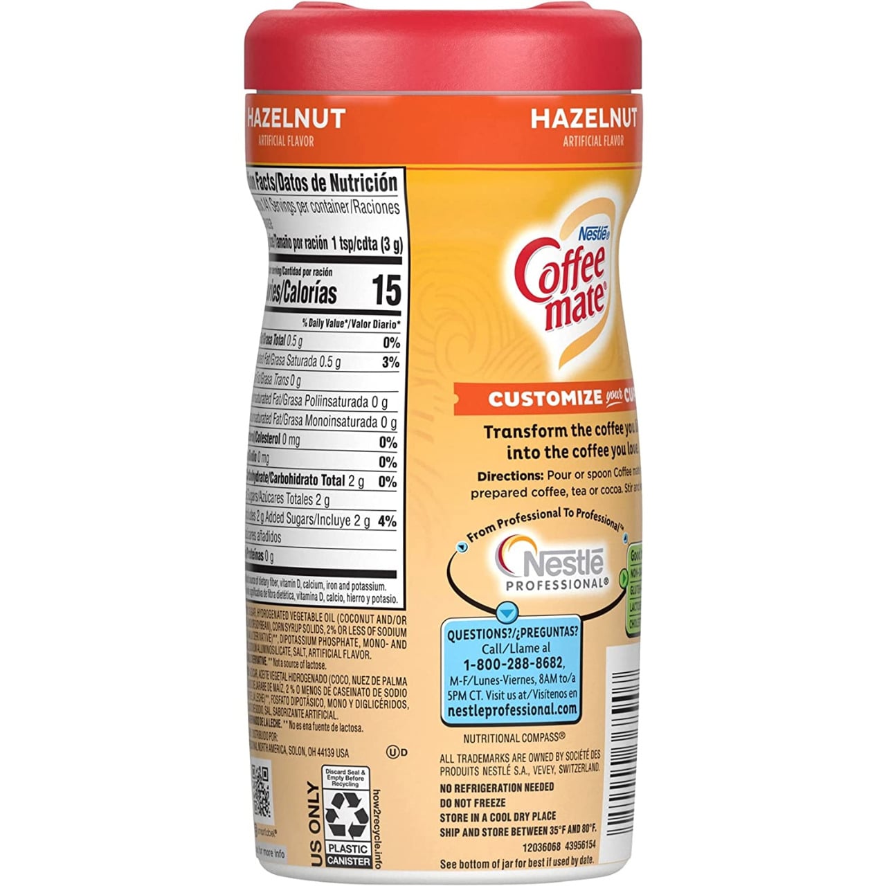 Nestle Hazelnut Coffee Mate (425.5 grams)