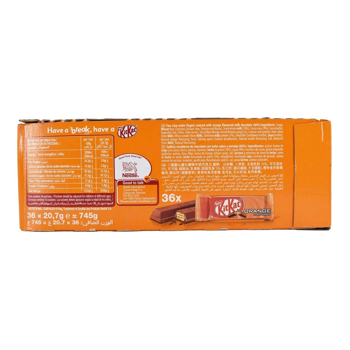 Nestle KitKat Orange Flavoured (745 g)