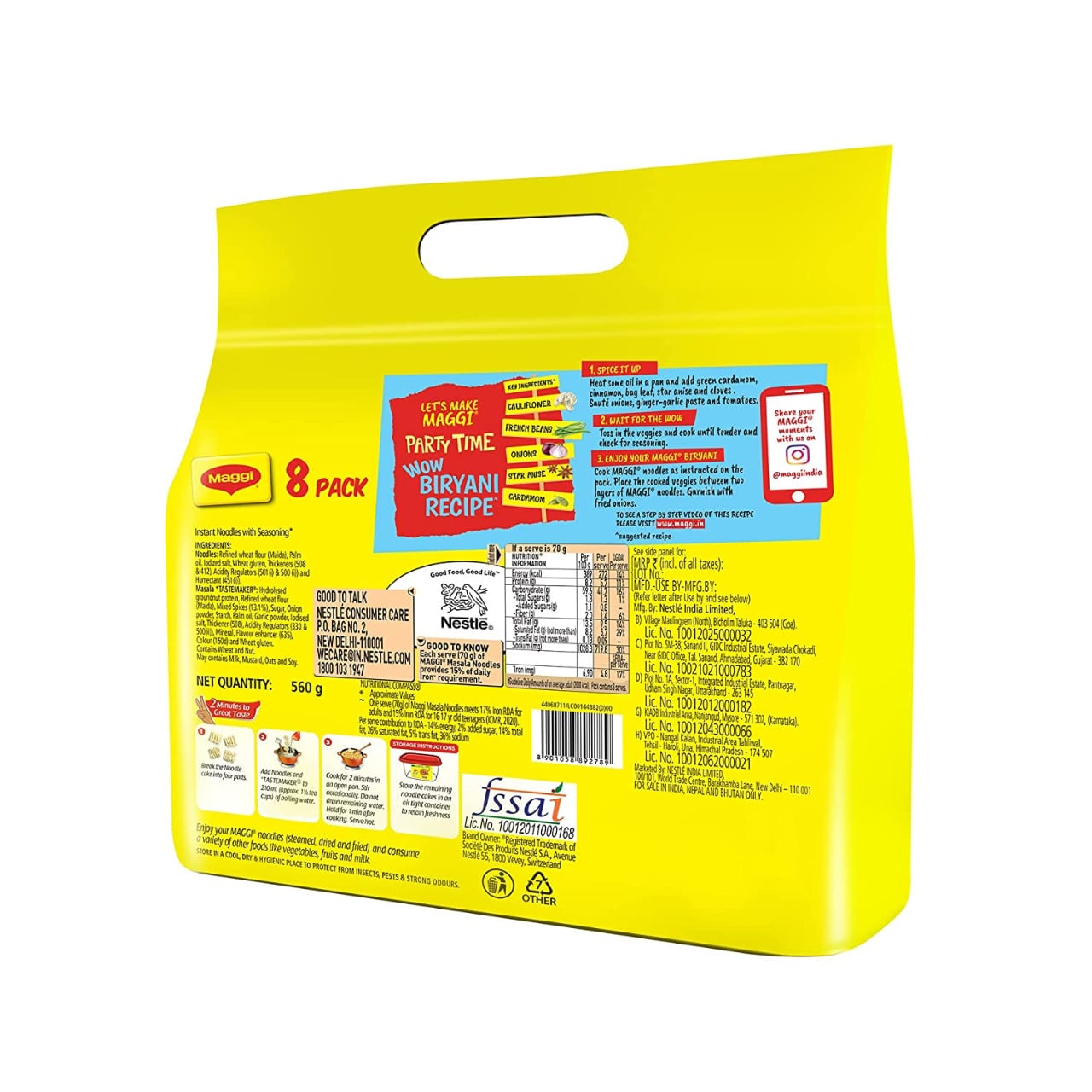 Nestle Maggi Instant Noodles (560 grams)
