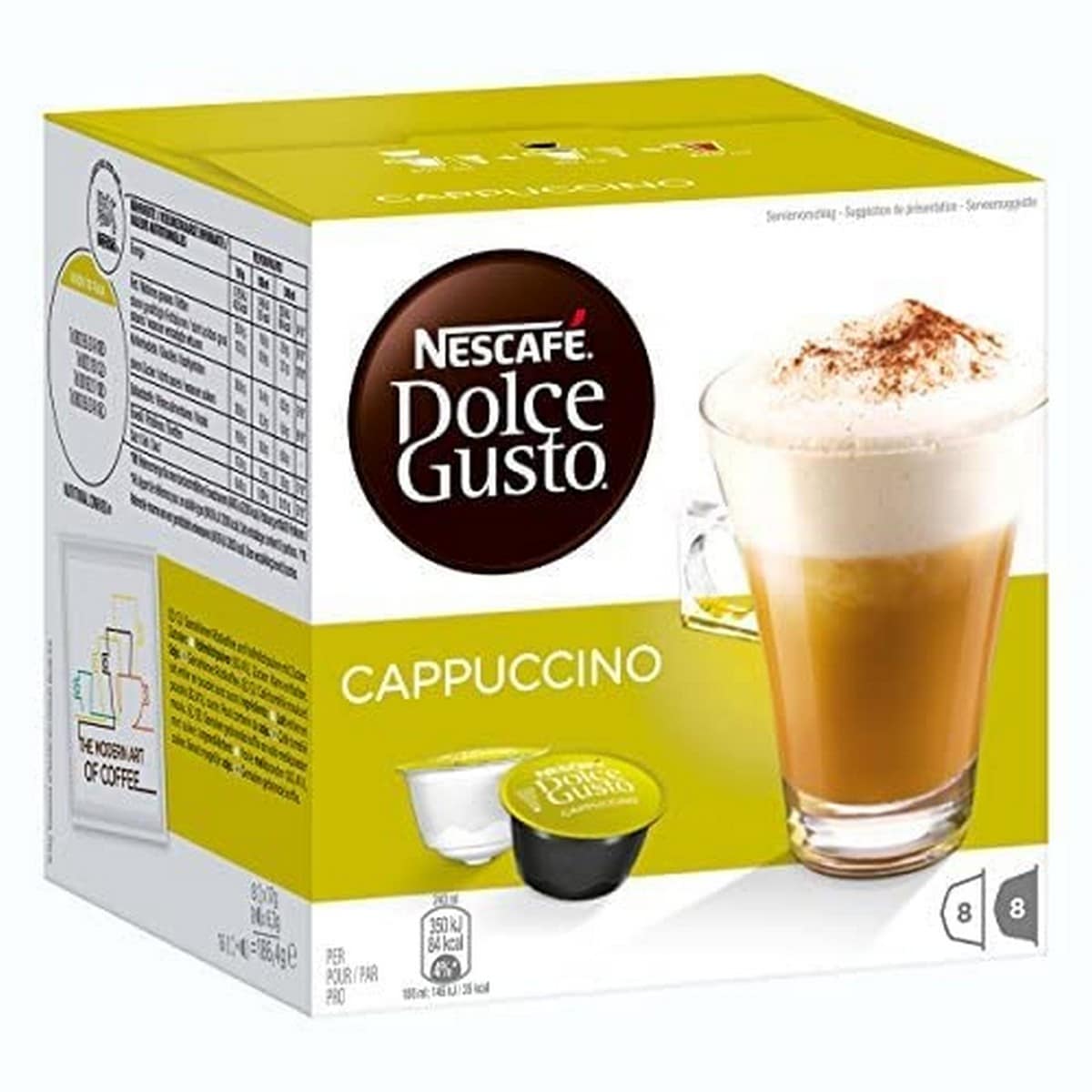 Nestle Nescafe Dolce Gusto Cappuccino (16 Cap x 3)