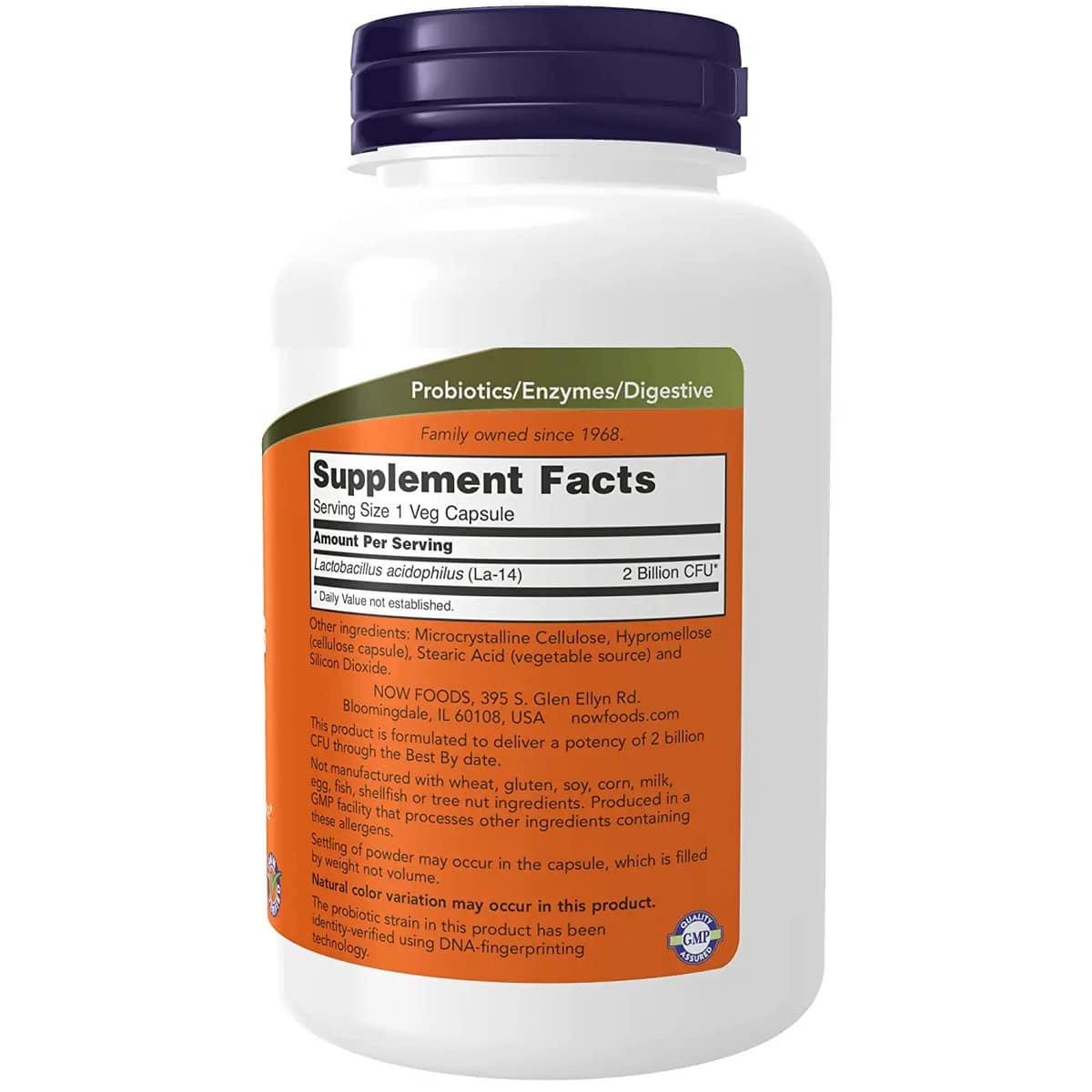 Now Foods Acidophilus Two Billion (250 capsules)
