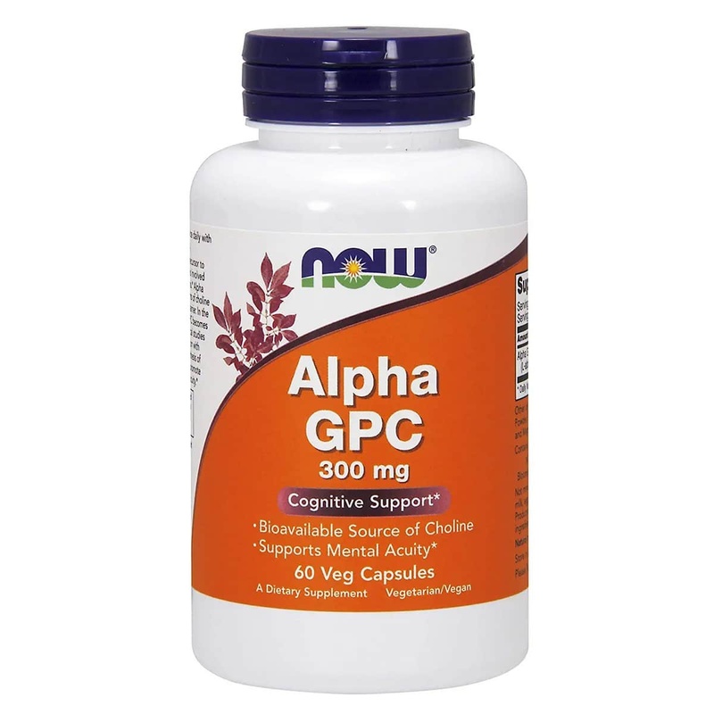 Now Foods Alpha GPC 300 mg (60 capsules)