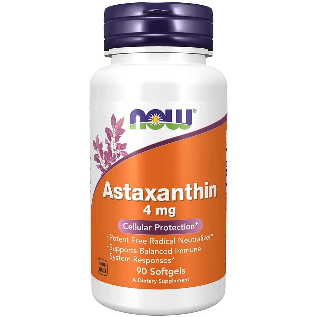 Now Foods Astaxanthin Softgels 4 mg (90 softgels)