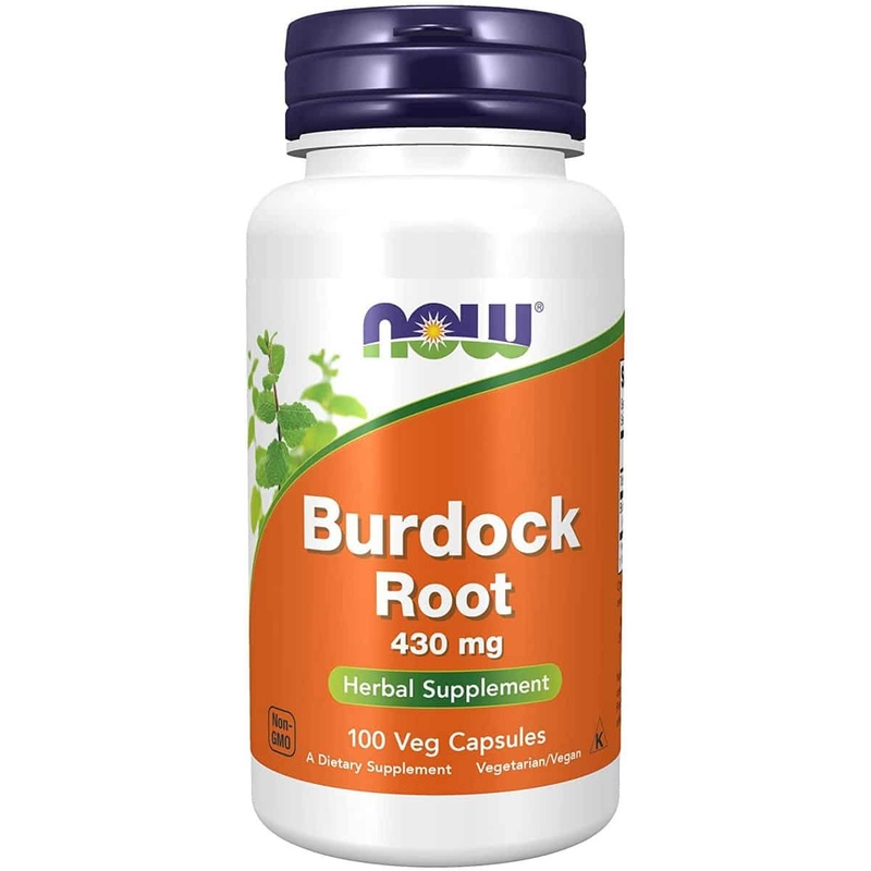 Now Foods Burdock Root 430 mg (100 capsules)