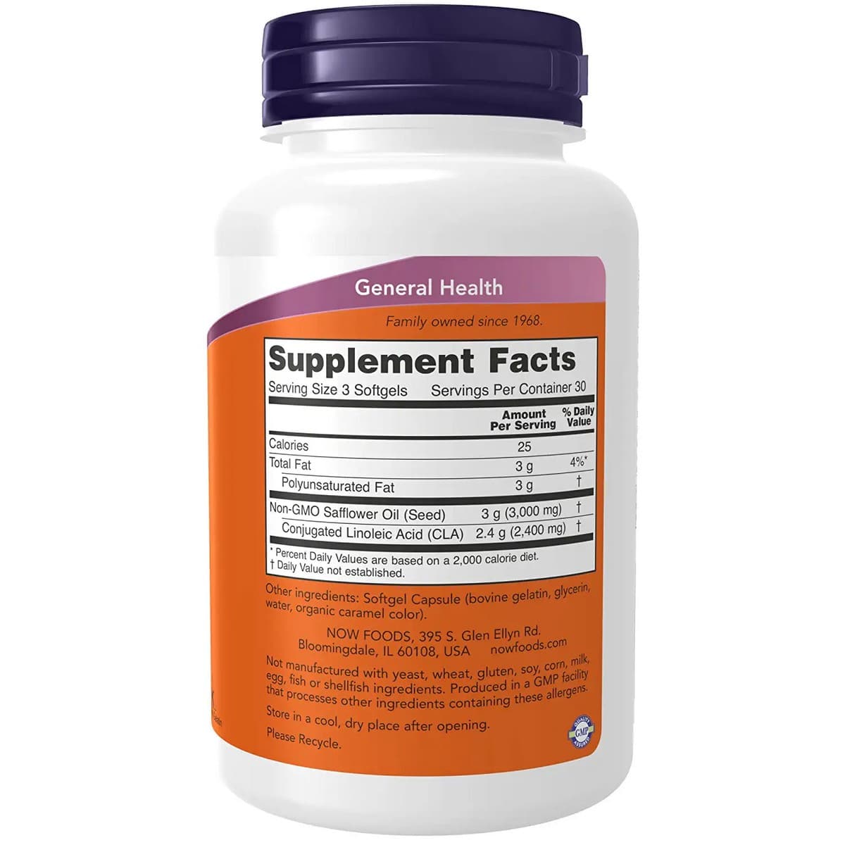 Now Foods CLA 800 mg (90 capsules)