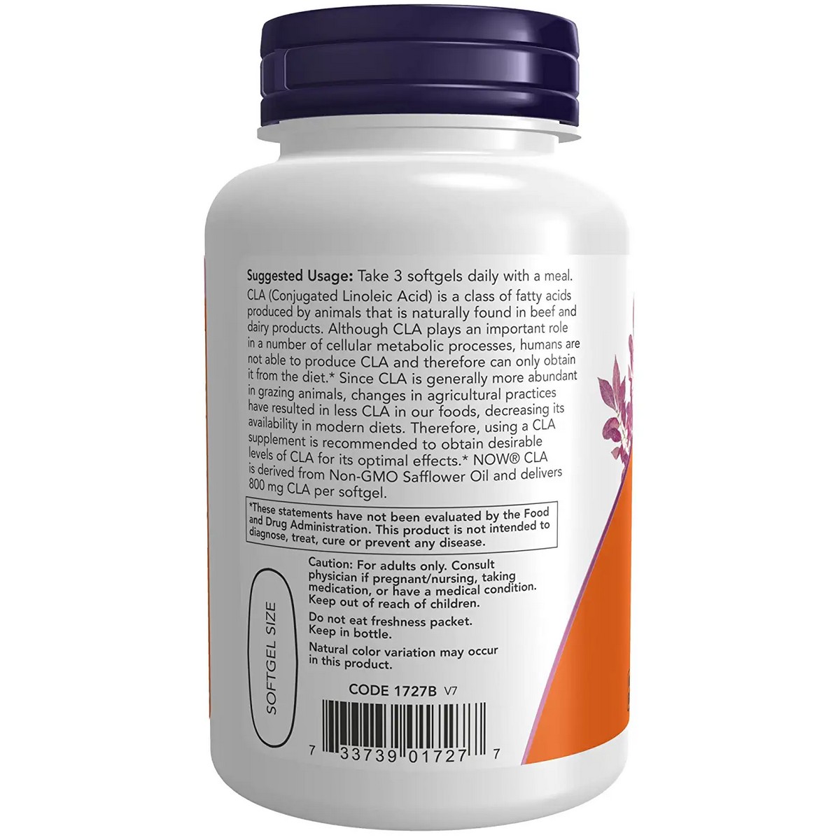 Now Foods CLA 800 mg (90 capsules)