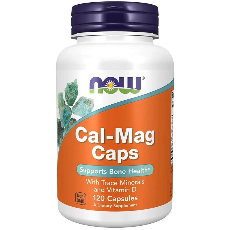 Now Foods Cal-Mag Capsules (120 capsules)