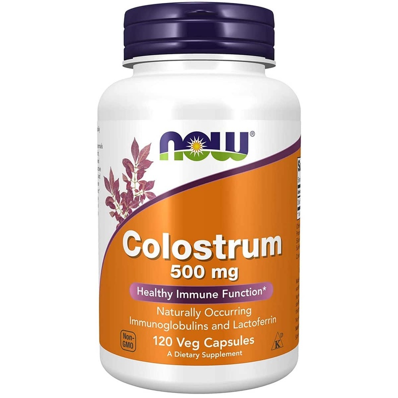 Now Foods Colostrum 500 mg (120 capsules)