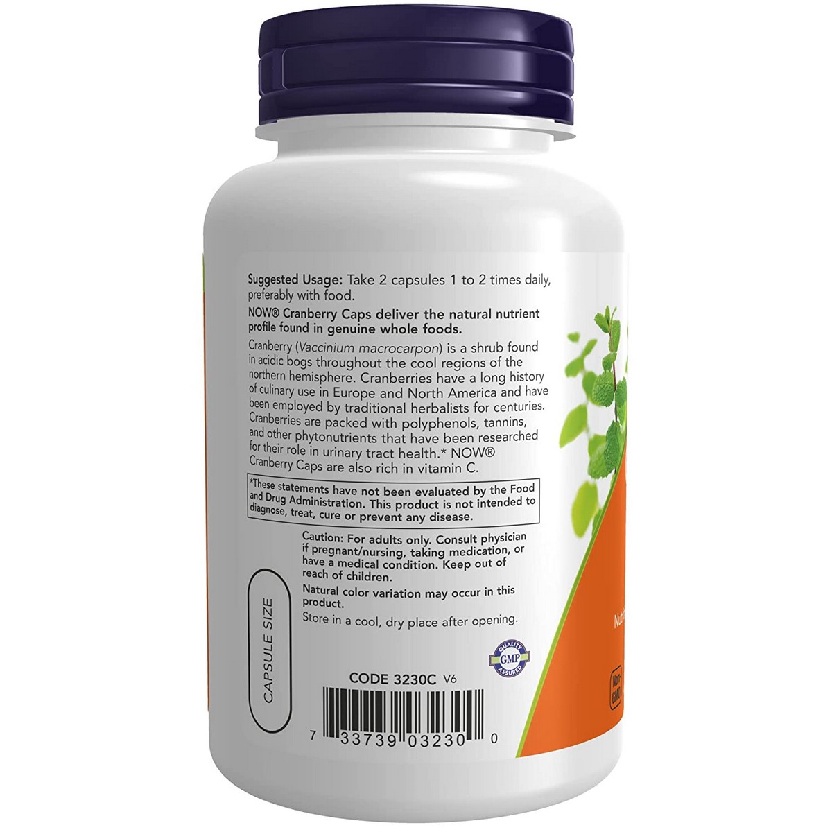 Now Foods Cranberry Capsules 700 Mg (100 capsules)