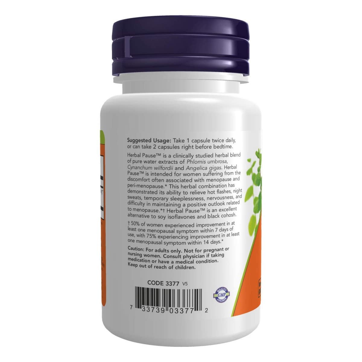 Now Foods Herbal Pause Capsule (60 capsules)