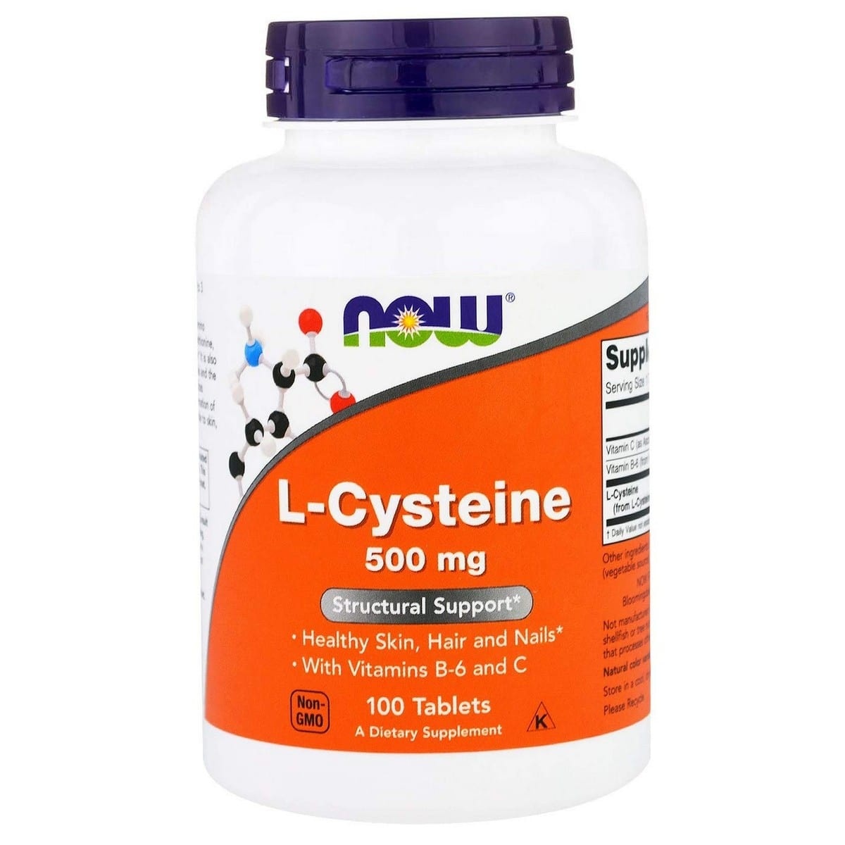 Now Foods L-Cysteine 500 mg (100 tablets)