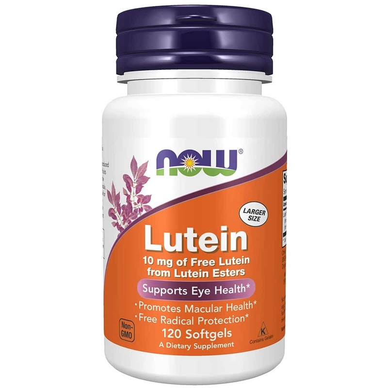 Now Foods Lutein 10 Mg (120 capsules)