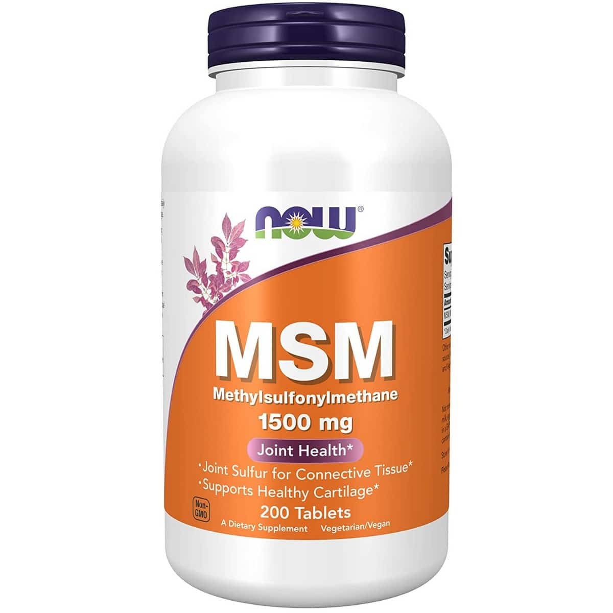 Now Foods MSM 1500 mg (200 tablets)