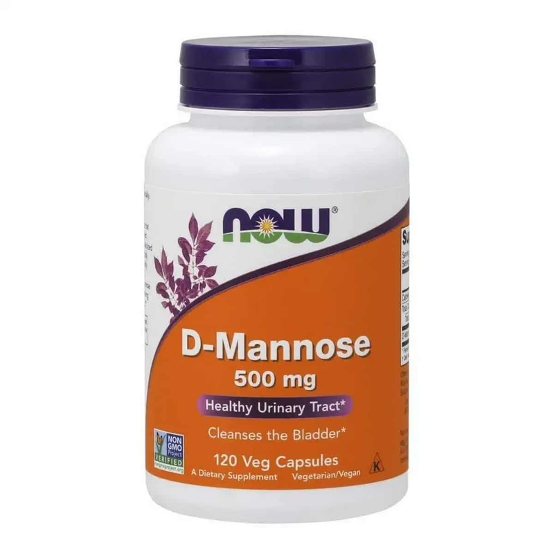 Now Foods N-F D-Mannos 500 mg (120 capsules)