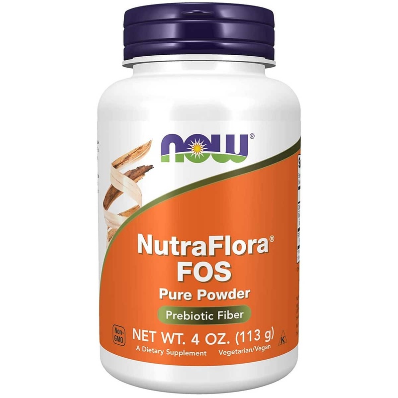 Now Foods NutraFlora FOS Pure Powder (113 grams)