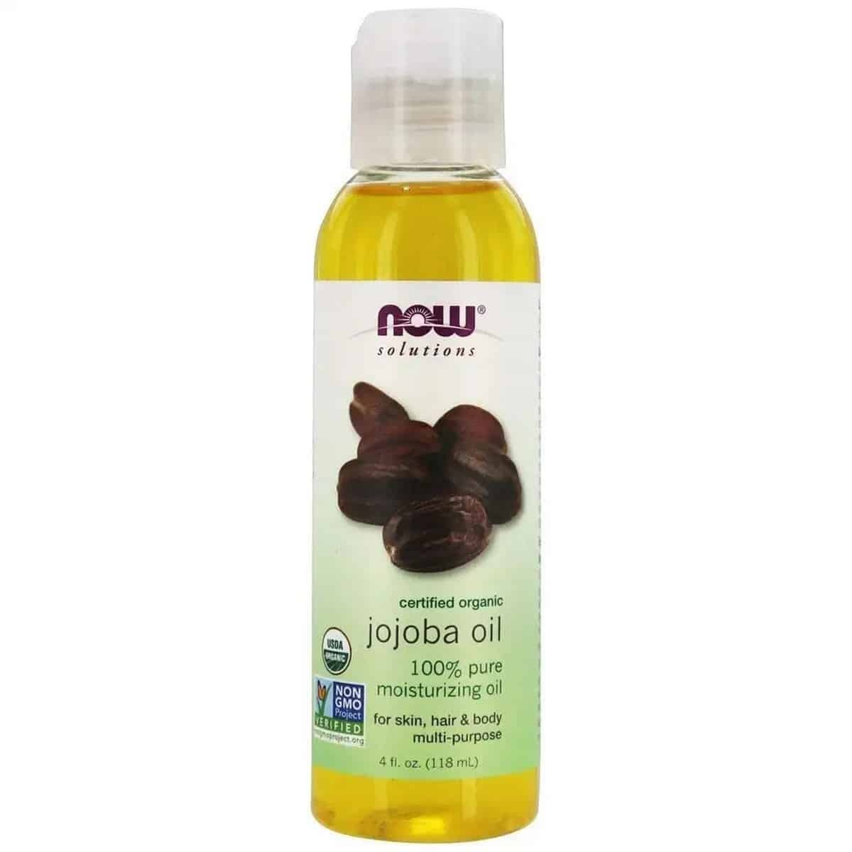 Now Foods Organic Jojoba Oil 4 Ounce (118 ml)