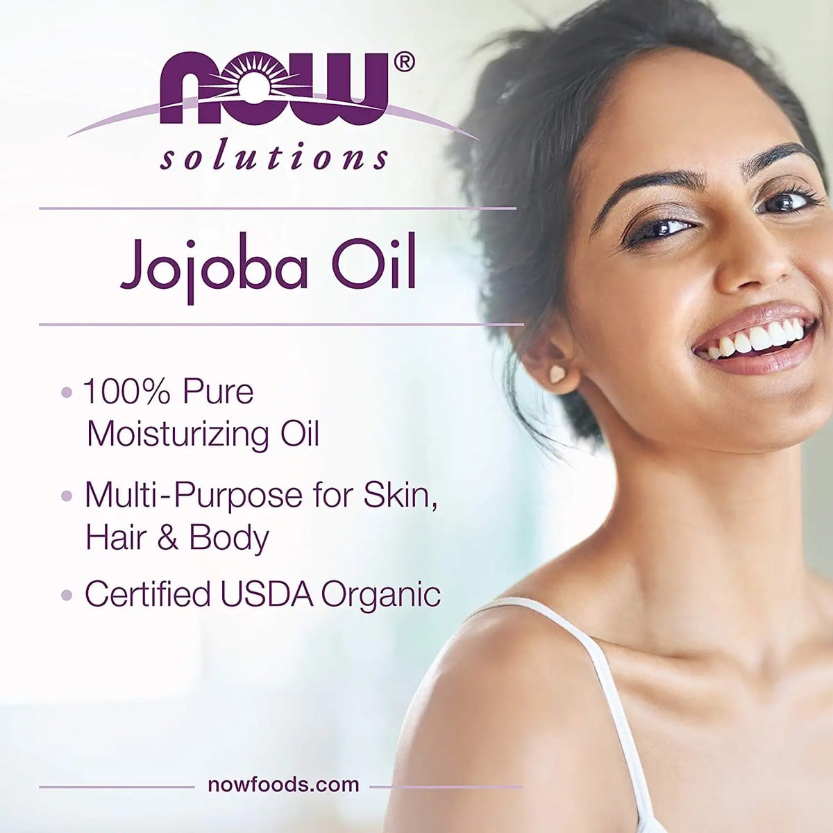 Now Foods Organic Jojoba Oil 4 Ounce (118 ml)