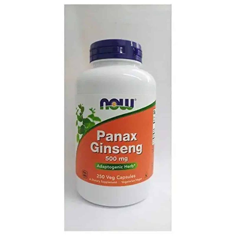 Now Foods Panax Ginseng 500mg (250 capsules)