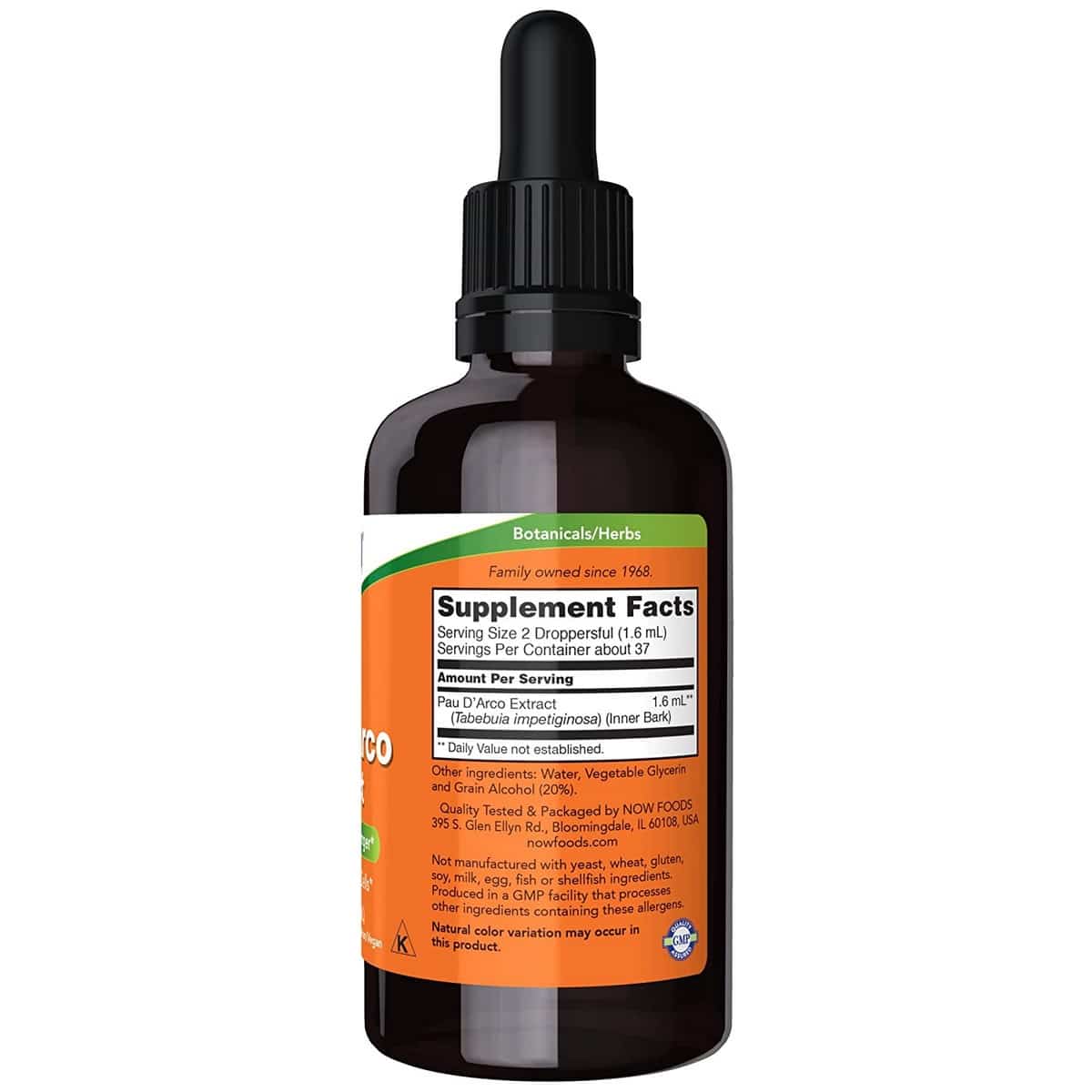Now Foods Pau DArco Extract (60 ml)