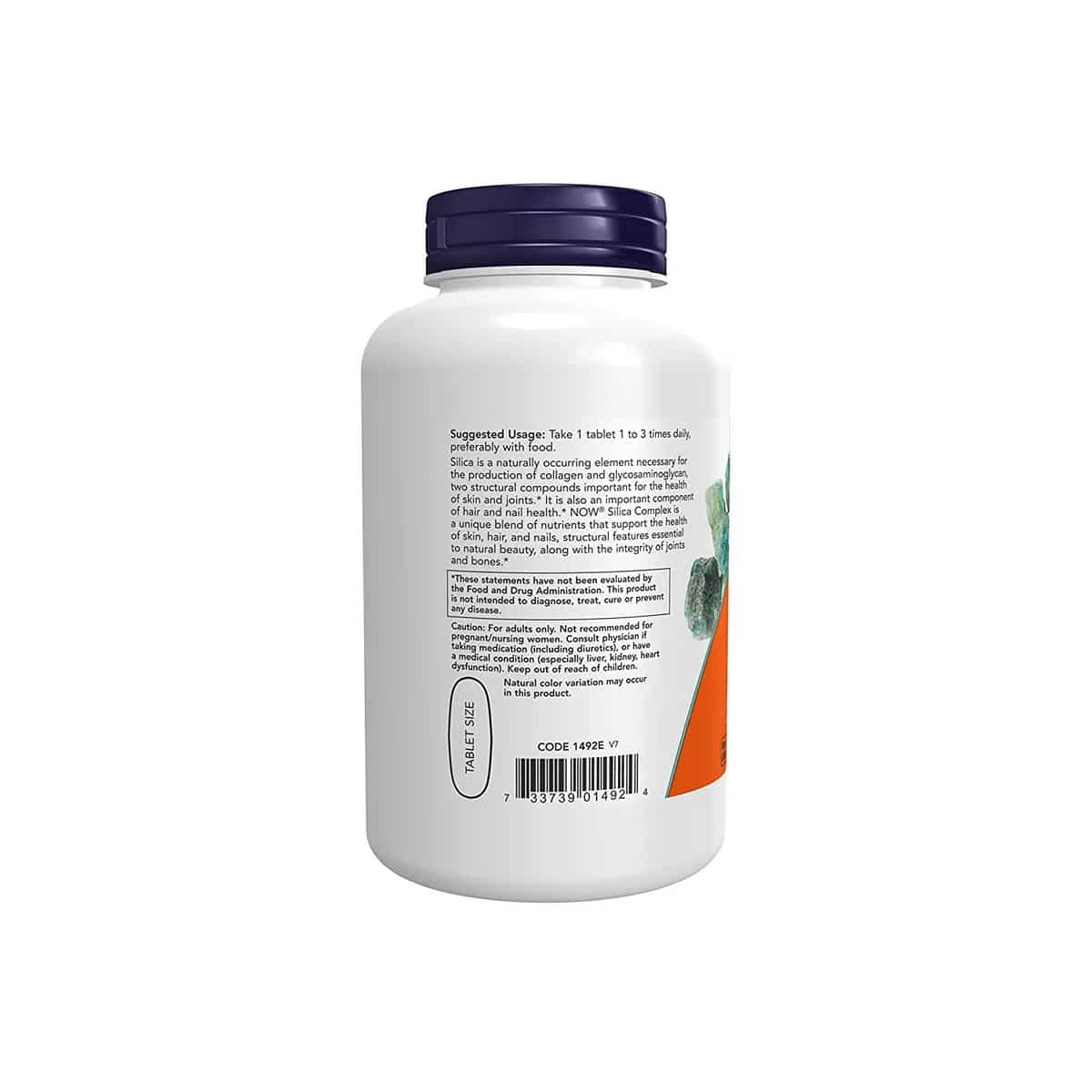 Now Foods Silica Complex 500 mg (180 tablets)