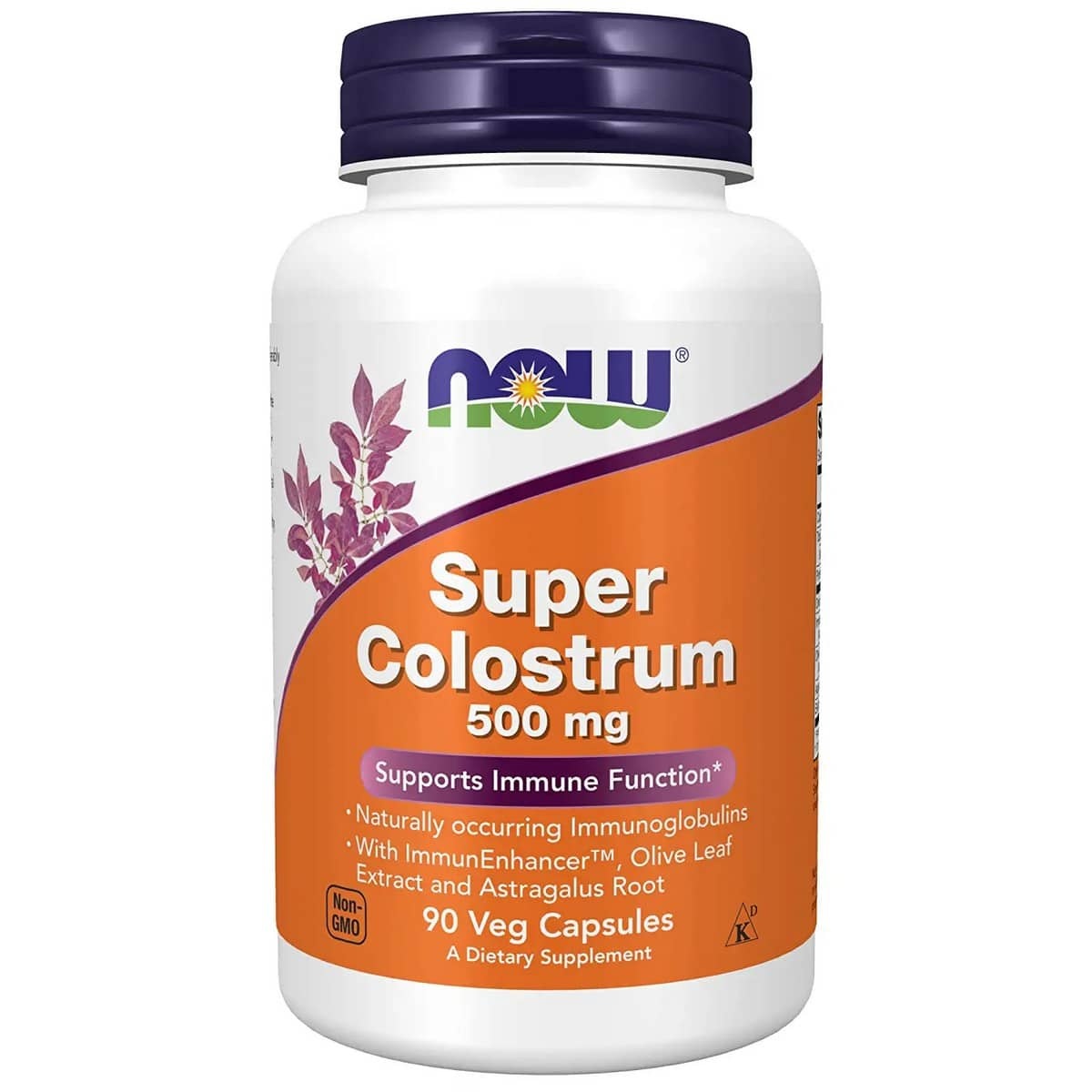 Now Foods Super Colostrum 500 mg (90 capsules)