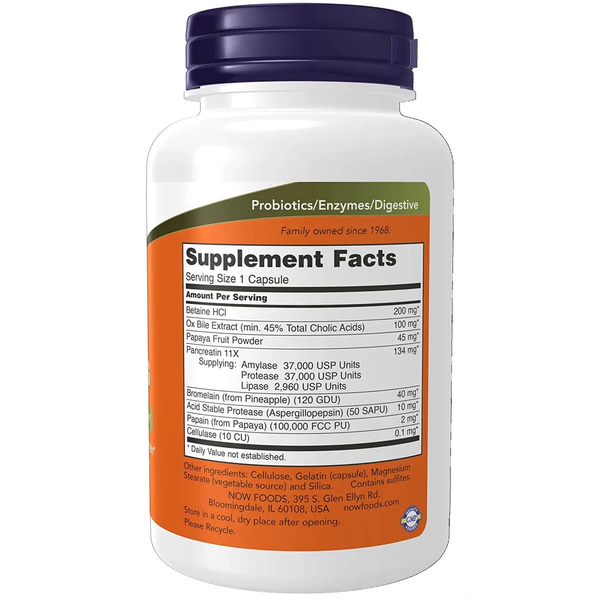 Now Foods Super Enzymes Support Healthy Digestions Tablets (90 tablets)