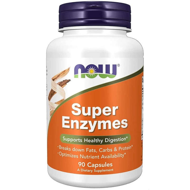 Now Foods Super Enzymes Support Healthy Digestions Tablets (90 tablets)