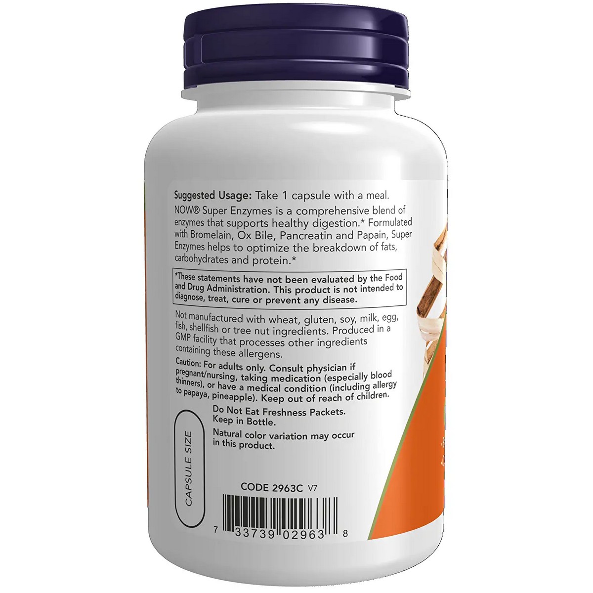 Now Foods Super Enzymes Support Healthy Digestions Tablets (90 tablets)