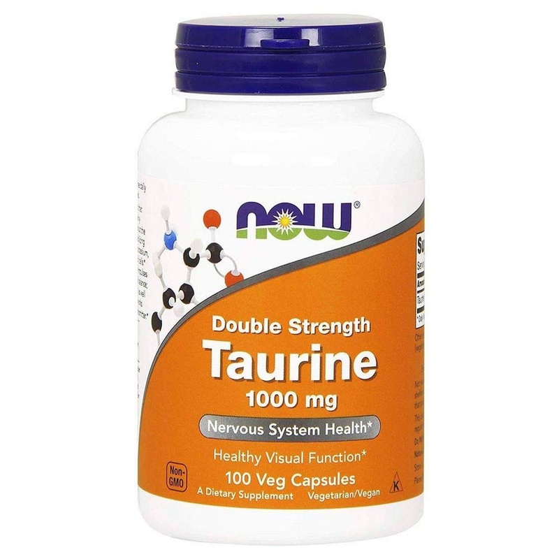 Now Foods Taurine 1000 mg (100 capsules)