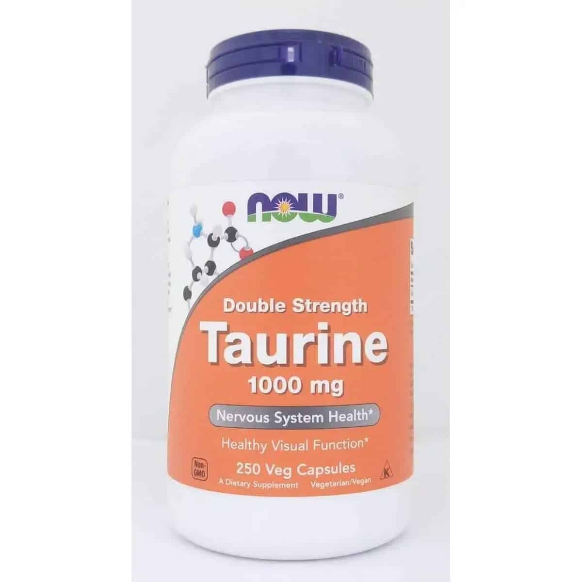 Now Foods Taurine Free-Form (250 capsules)