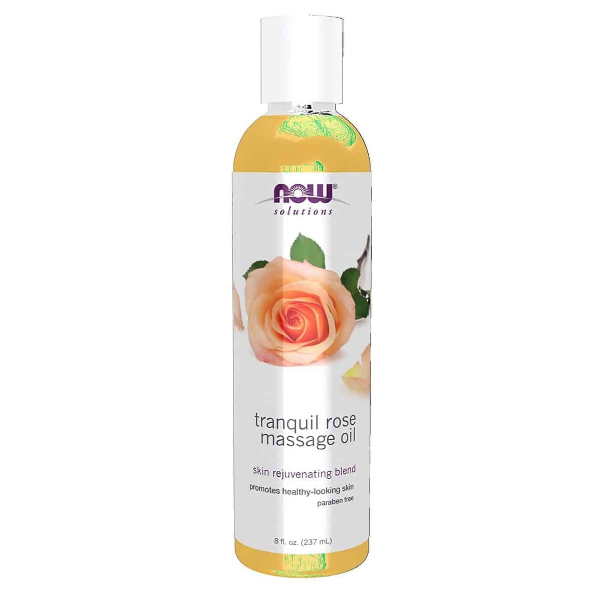 Now Foods Tranquil Rose Massage Oil (237 ml)