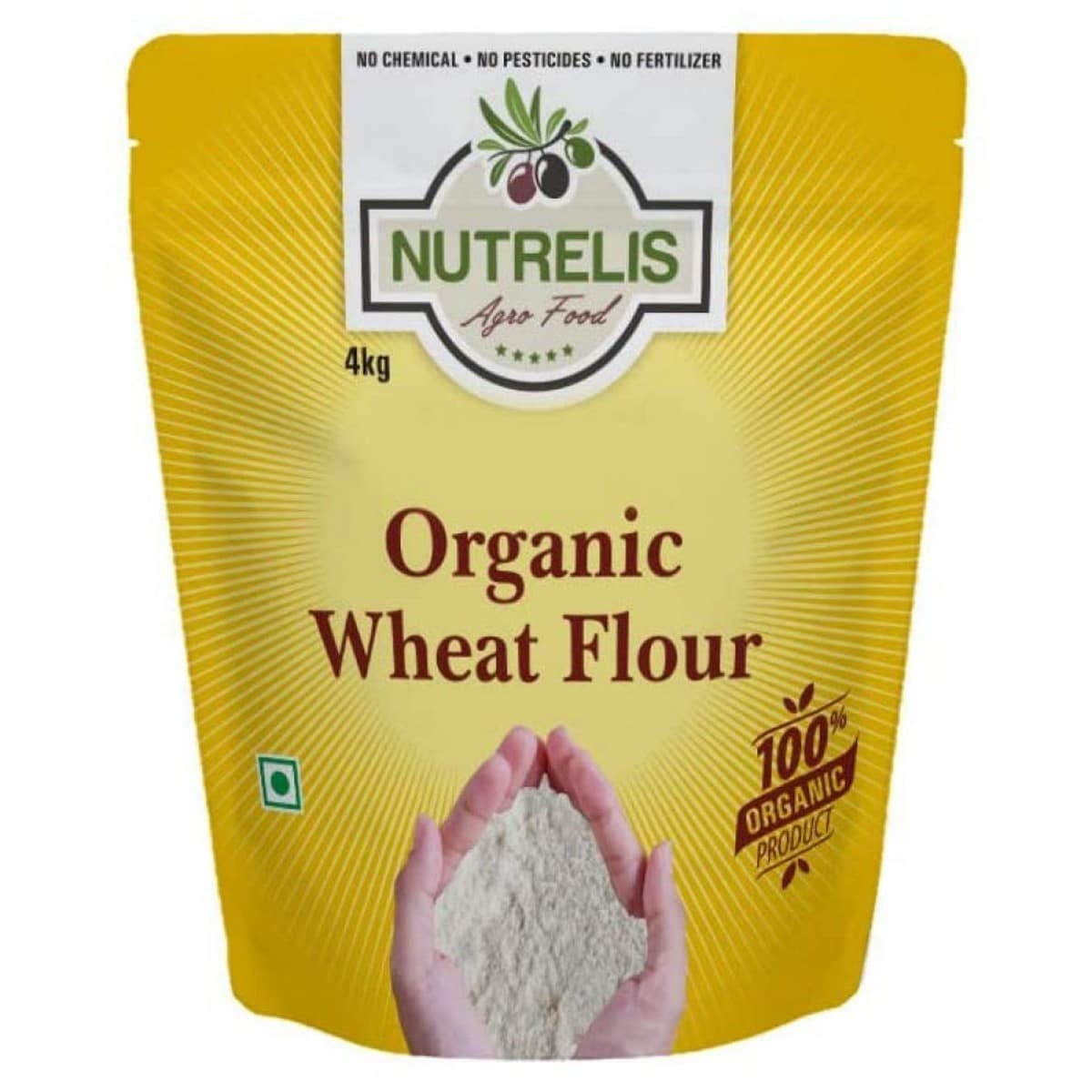 Nutrelis Organic Wheat Flour (5 Kg)